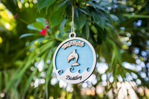Rustic Dolphin Ornament