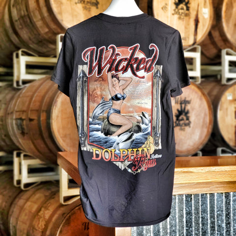 Wicked Dolphin Pin-Up Tee