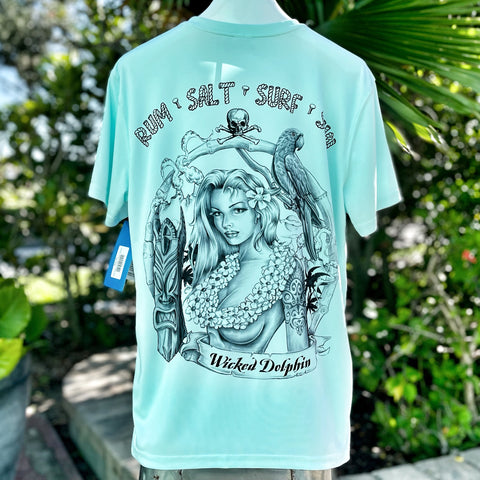 Short Sleeve Tiki Heaven