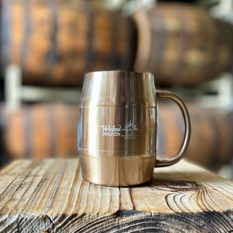 Copper Mug with Barrel Logo