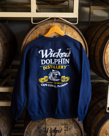 Crew Neck Dolphin Barrel