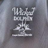 Wicked Dolphin Polo Tee with Logo